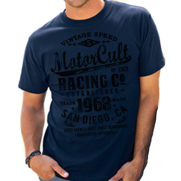 VINTAGE - MENS T-SHIRT - MOTORCULT - MotorCult