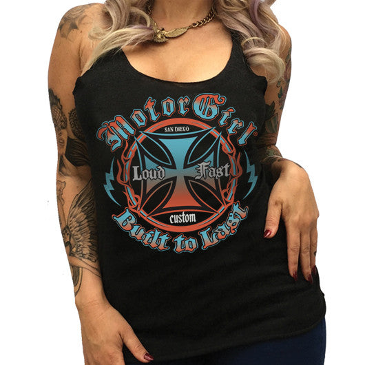 YOUR TURN - RACERBACK TANK TOP - MOTORGIRL - MotorCult