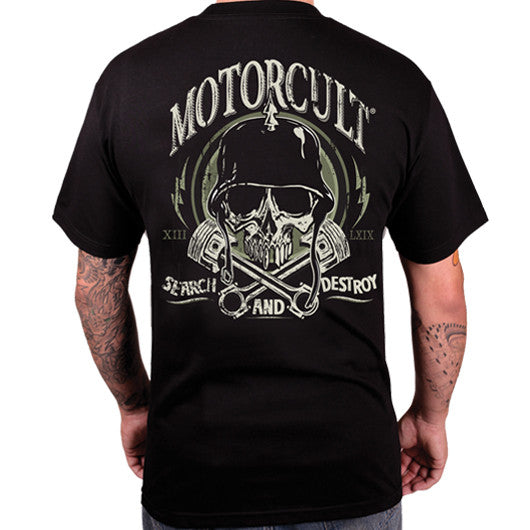DESTROY - MENS T-SHIRT - MOTORCULT – MotorCult
